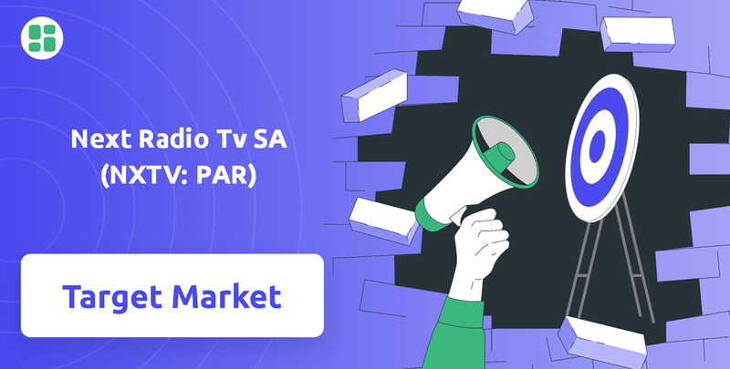 What is Customer Demographics and Target Market of Next Radio Tv SA (NXTV: PAR) Company?