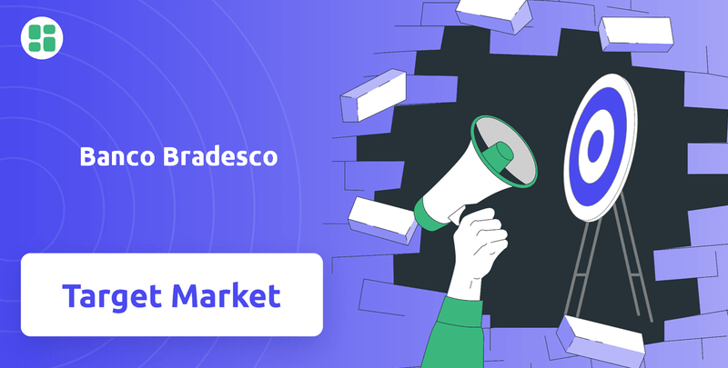 What is Customer Demographics and Target Market of Banco Bradesco Company?