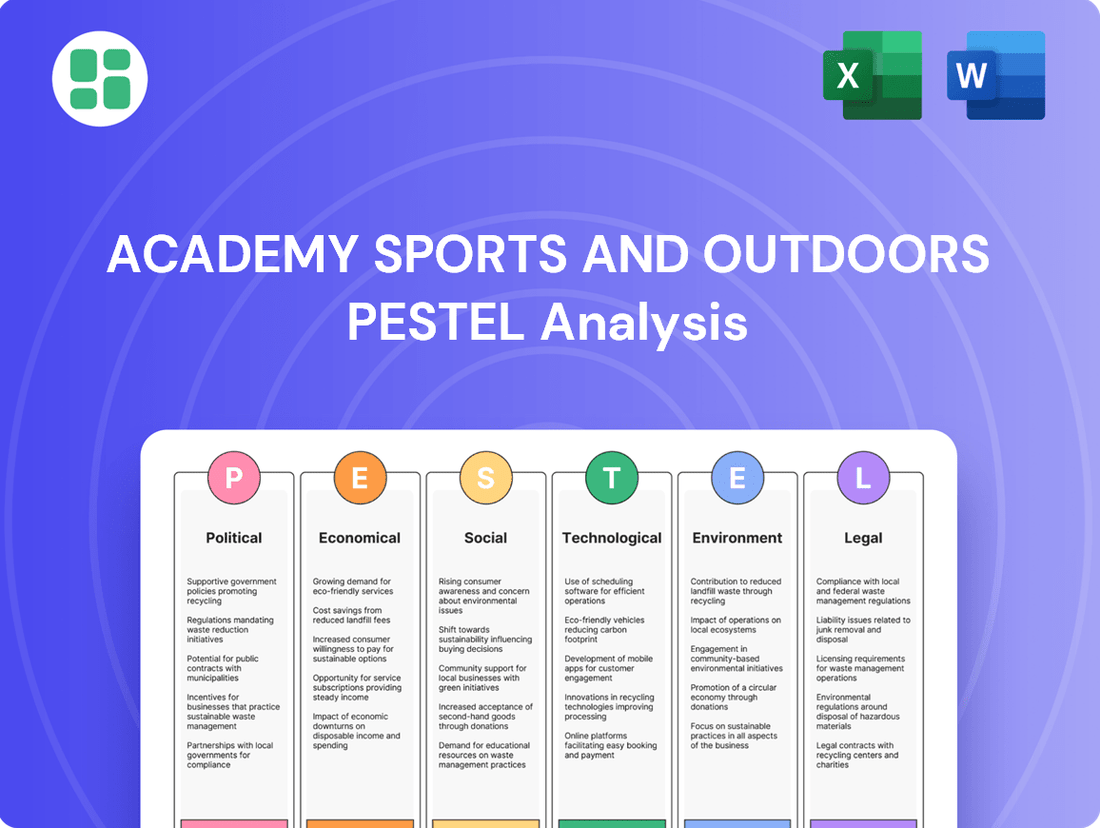 Academy Sports and Outdoors PESTLE Analysis