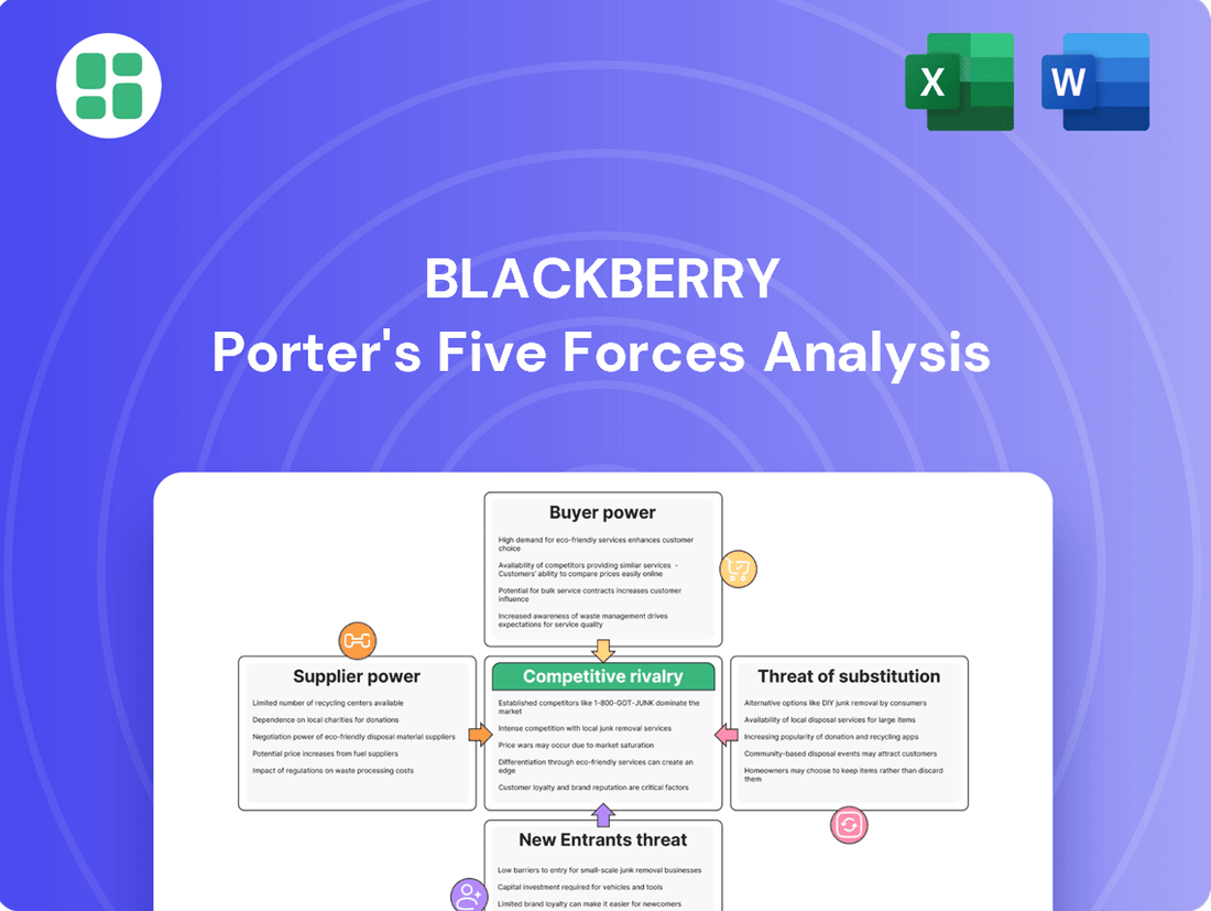 BlackBerry Porter's Five Forces Analysis