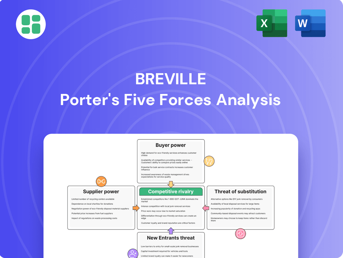 Breville Porter's Five Forces Analysis