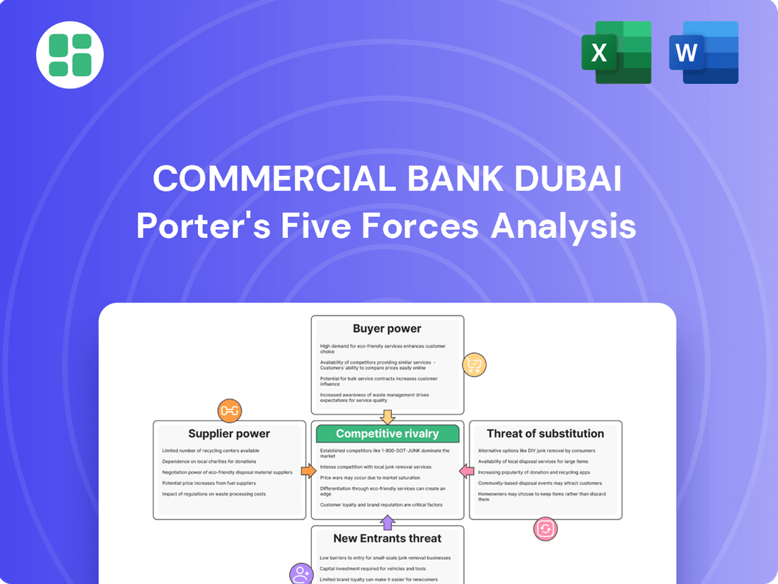 Commercial Bank Dubai Porter's Five Forces Analysis