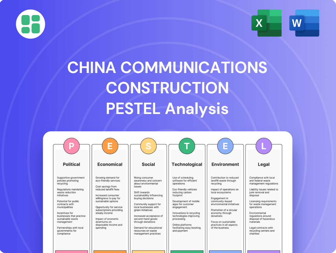 China Communications Construction PESTLE Analysis