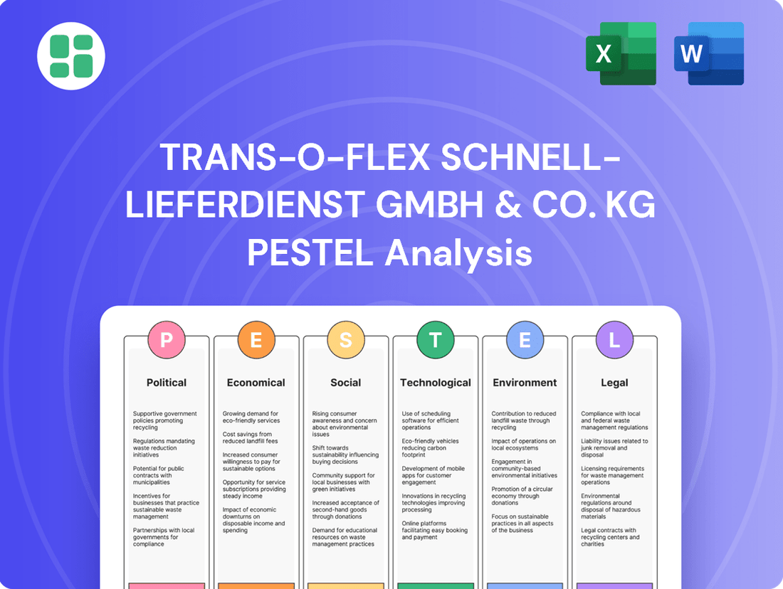 trans-o-flex Schnell-Lieferdienst GmbH & Co. KG PESTLE Analysis