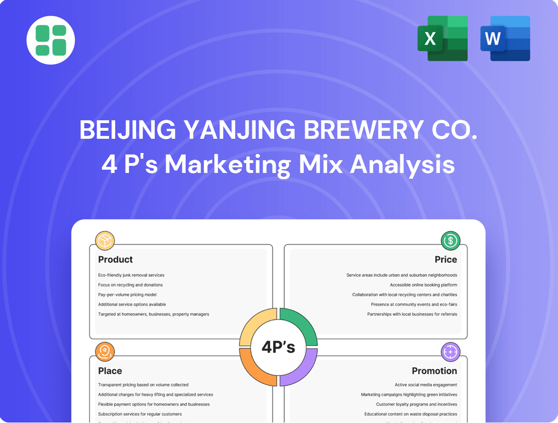 Beijing Yanjing Brewery Co. Marketing Mix