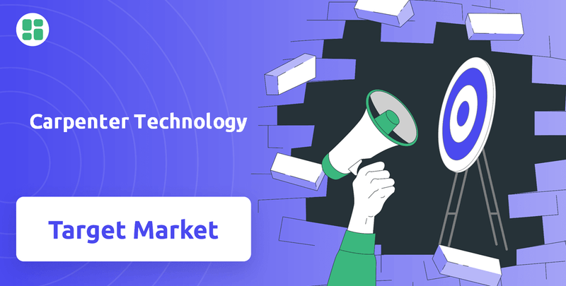 What is Customer Demographics and Target Market of Carpenter Technology Company?