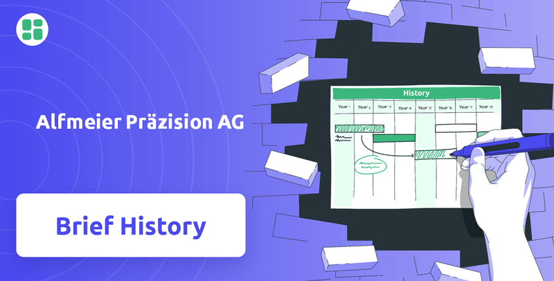 What is Brief History of Alfmeier Präzision AG Company?