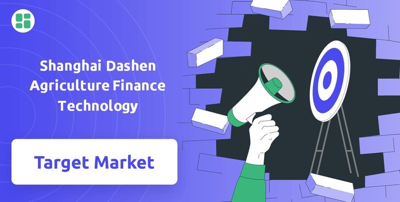 What is Customer Demographics and Target Market of Shanghai Dashen Agriculture Finance Technology Company?