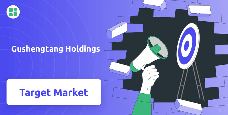What is Customer Demographics and Target Market of Gushengtang Holdings Company?