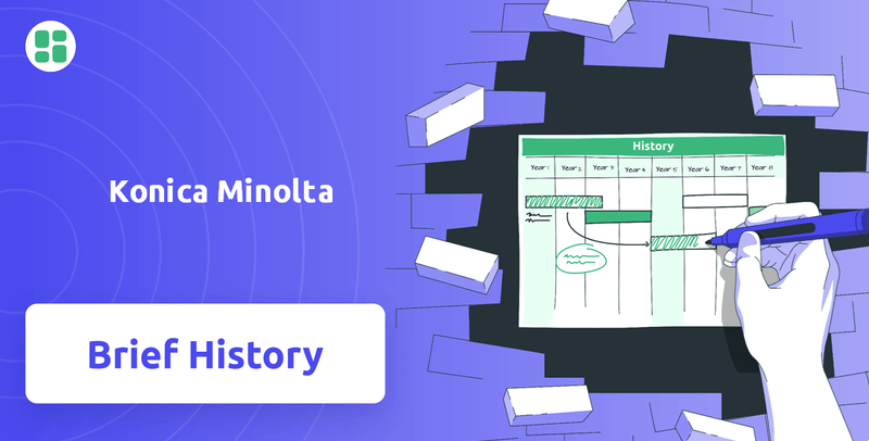 What is Brief History of Konica Minolta Company?