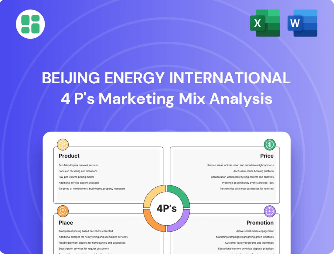 Beijing Energy International Marketing Mix
