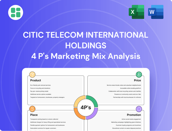 CITIC Telecom International Holdings Marketing Mix