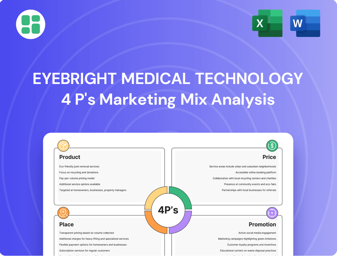 Eyebright Medical Technology Marketing Mix