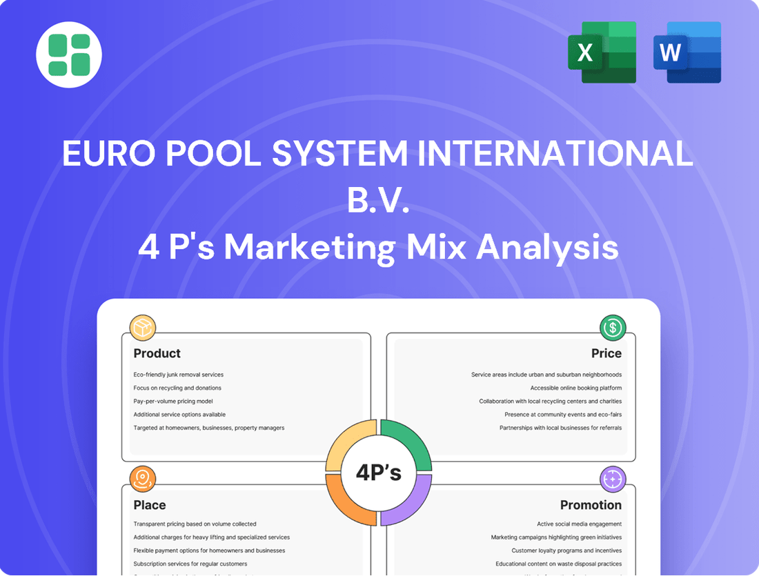 Euro Pool System International B.V. Marketing Mix