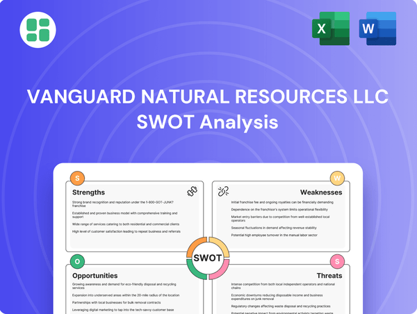 Vanguard Natural Resources LLC SWOT Analysis