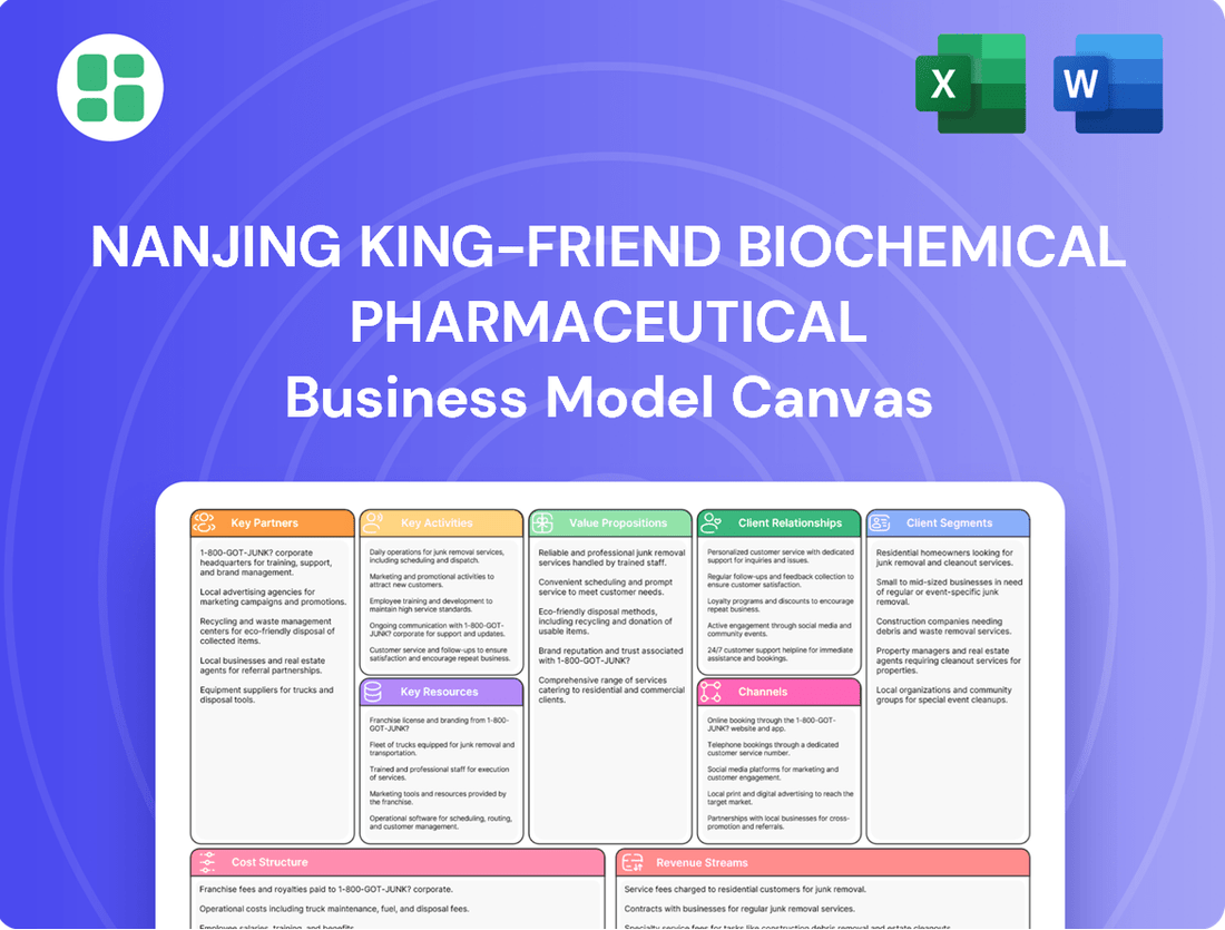 Nanjing King-Friend Biochemical Pharmaceutical Business Model Canvas