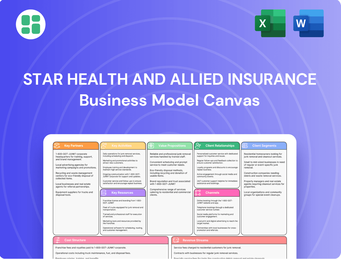 Star Health and Allied Insurance Business Model Canvas