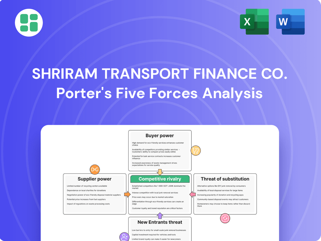Shriram Transport Finance Co. Porter's Five Forces Analysis