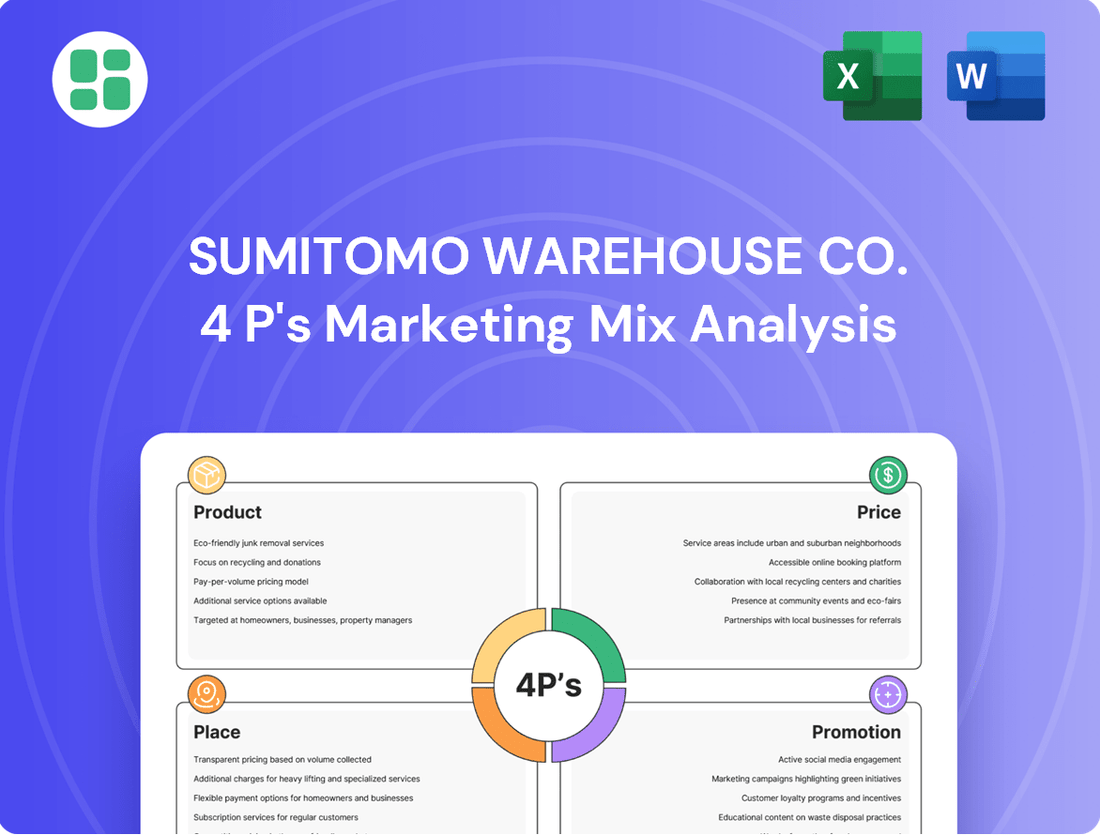 Sumitomo Warehouse Co. Marketing Mix