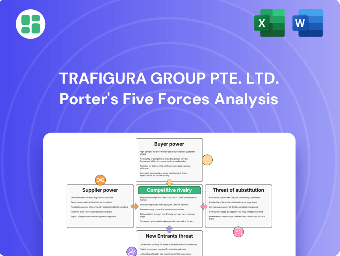 Trafigura Group Pte. Ltd. Porter's Five Forces Analysis