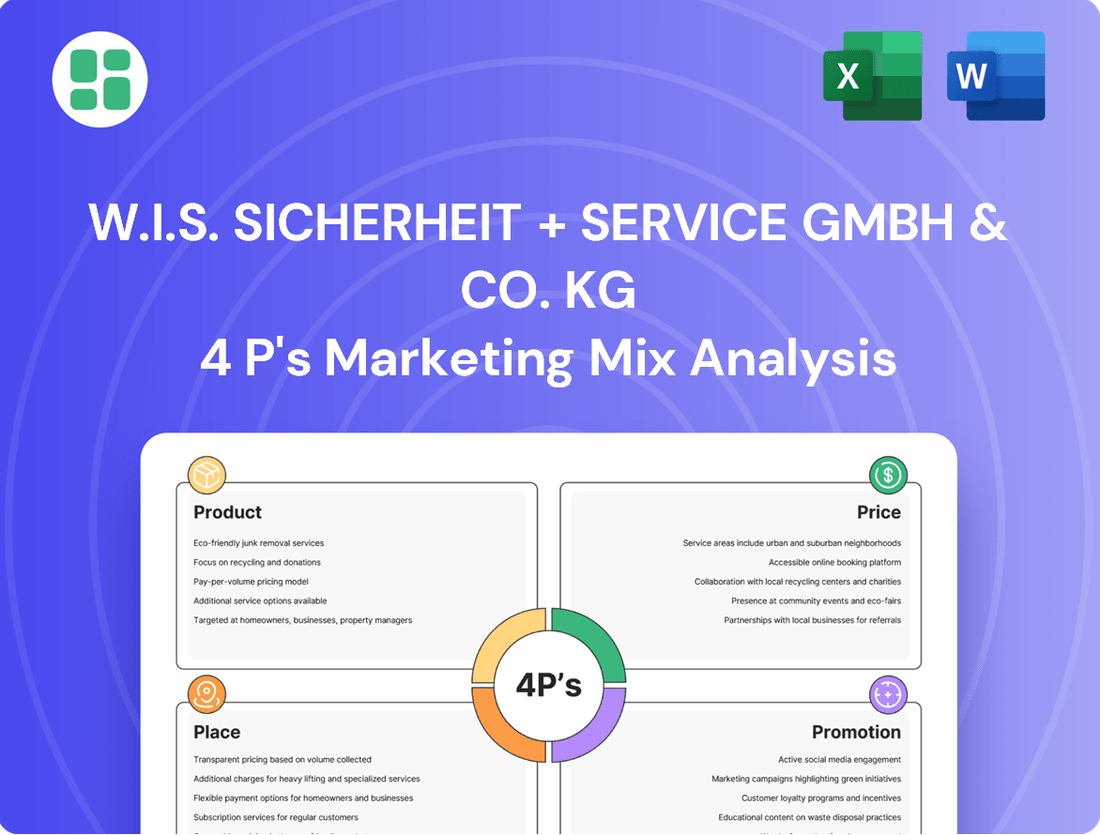 W.I.S. Sicherheit + Service GmbH & Co. KG Marketing Mix