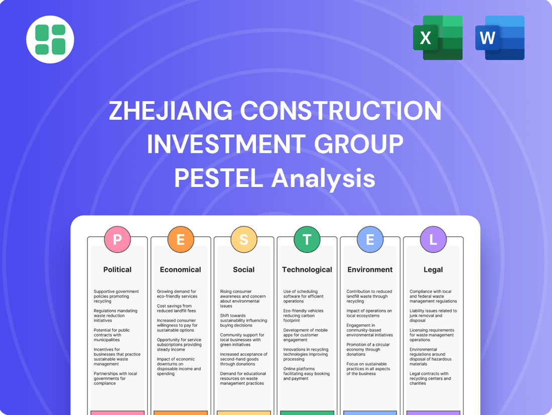Zhejiang Construction Investment Group PESTLE Analysis